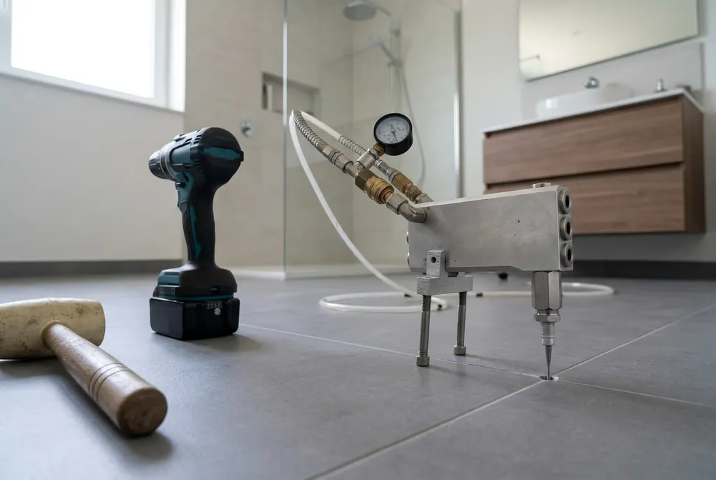 Kitbedrijf Beekbergen – holle tegels injecteren