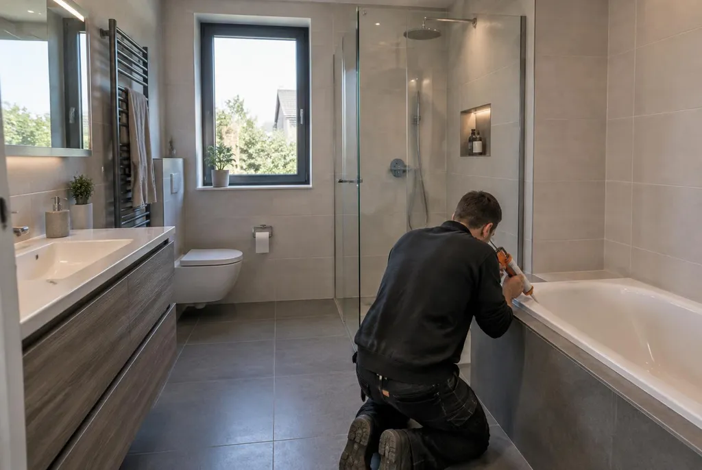 Kitbedrijf Beekbergen – badkamer kit vervangen bij de douche
